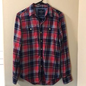American Eagle Outfitters Men’s Plaid Flannel